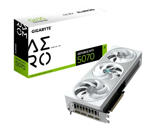 Gigabyte GeForce RTX 5070 Aero OC 12GB GDDR7 DLSS4