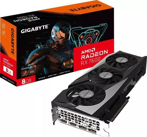 Gigabyte Radeon RX 7600 Gaming OC 8GB GDDR6