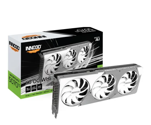 Inno3D GeForce RTX 5070 Ti X3 OC White 16GB GDDR7 DLSS4