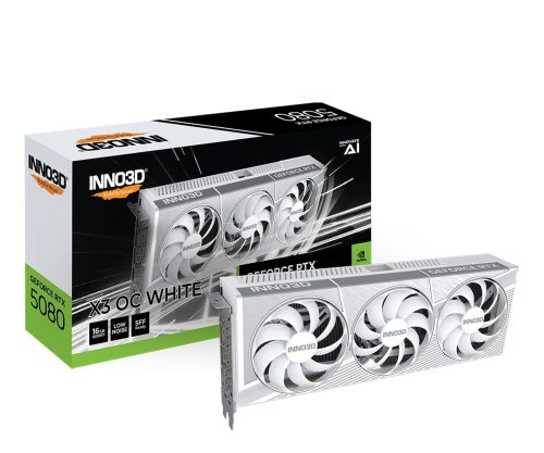 Inno3D GeForce RTX 5080 X3 OC WHITE 16GB GDDR7 DLSS4