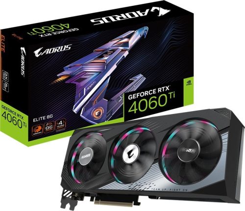 Gigabyte Aorus GeForce RTX 4060 Ti Elite 8GB GDDR6