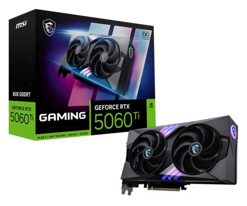 MSI GeForce RTX 5060 Ti Gaming OC 8GB GDDR7 DLSS4