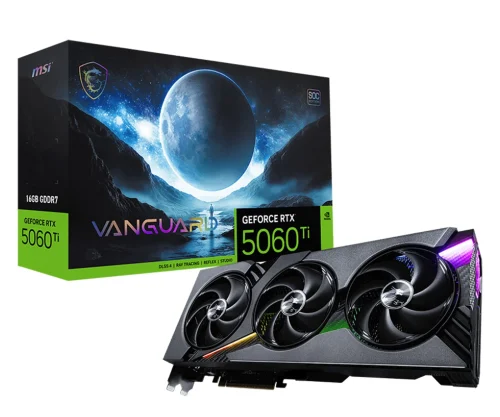 MSI GeForce RTX 5060 Ti Vanguard SOC 16GB GDDR7 DLSS4