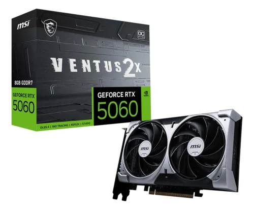 MSI GeForce RTX 5060 Ventus 2X OC 8GB GDDR7 DLSS4
