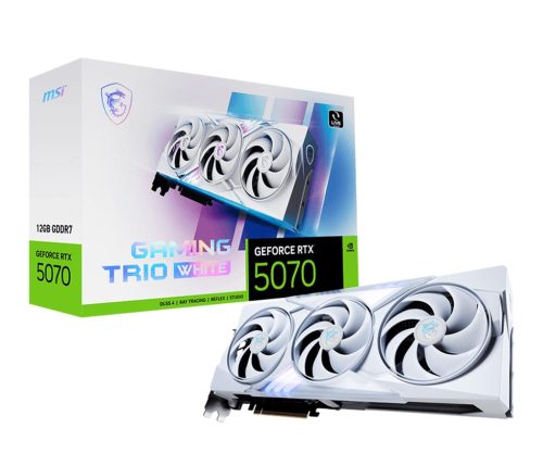 MSI GeForce RTX 5070 Gaming Trio White 12GB GDDR7 DLSS4
