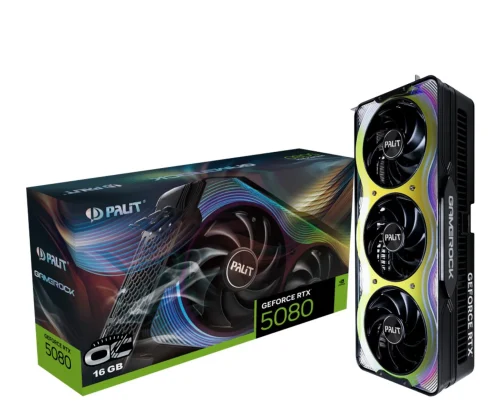 Palit GeForce RTX 5080 GameRock OC 16GB GDDR7 DLSS4