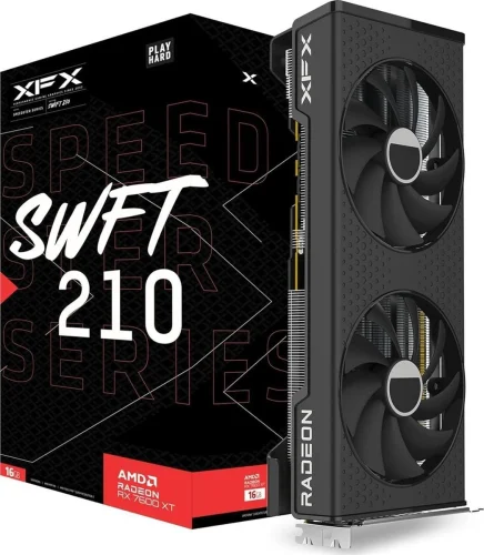XFX RX 7600XT SWFT210 Speedstar 16GB GDDR6