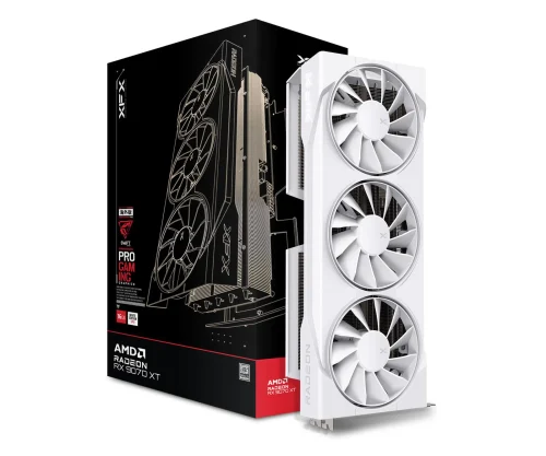 XFX Radeon RX 9070 XT Swift Gaming White 16GB GDDR6