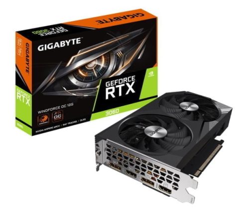 Gigabyte GeForce RTX 3060 WINDFORCE OC 12GB GDDR6 – [Produkt archiwalny]