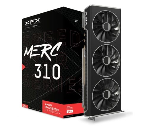 XFX Radeon RX 7900 XTX BLACK Gaming SPEEDSTER MERC310 24GB GDDR6