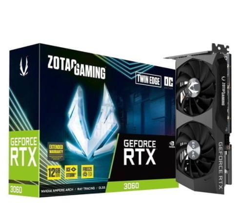 Zotac GeForce RTX 3060 Twin Edge OC LHR 12GB GDDR6 – [Produkt archiwalny]