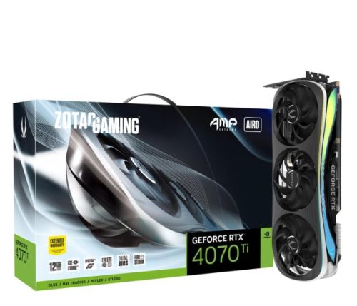 Zotac GeForce RTX 4070 Ti Gaming AMP EXTREME AIRO 12GB